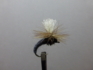 Size 14 Klinkhamer Grey Barbless